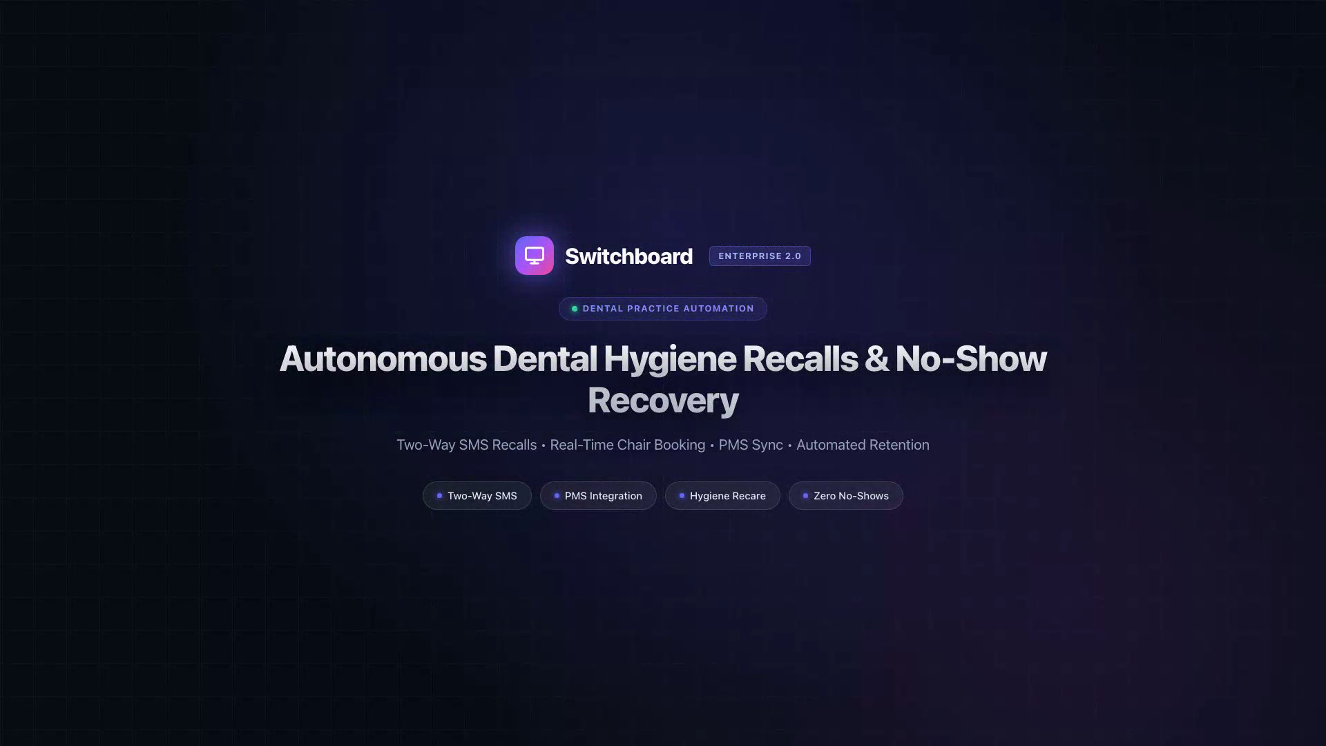 Autonomous Dental Hygiene Recalls & No-Show Recovery